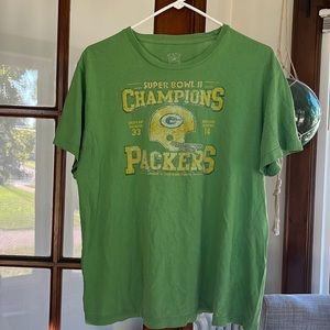 Vintage Packers Super Bowl 2 T shirt